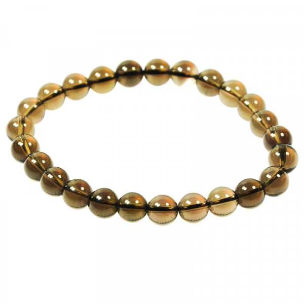 Smoky quartz bracelet ball