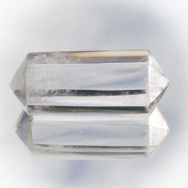 Double ended rock crystal