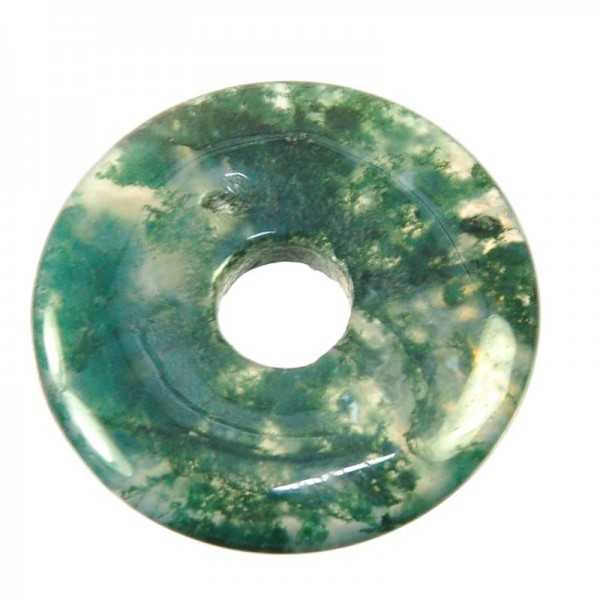 Moss Agate Donut 50