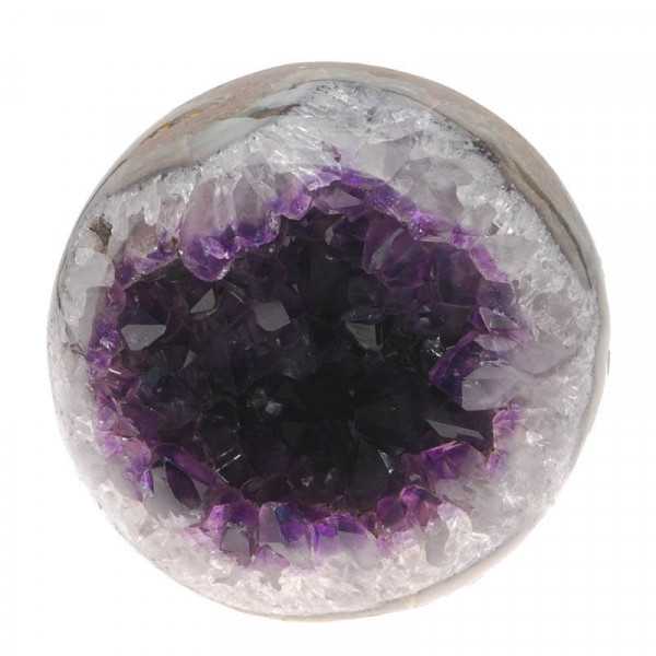 Amethystdrusen Kugel aus Uruguay 11 cm