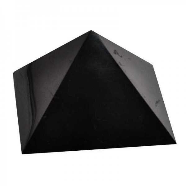 Schungit Pyramide groß 10 cm Kantenlänge