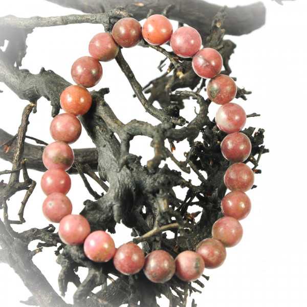 Rhodonite gemstone bracelet