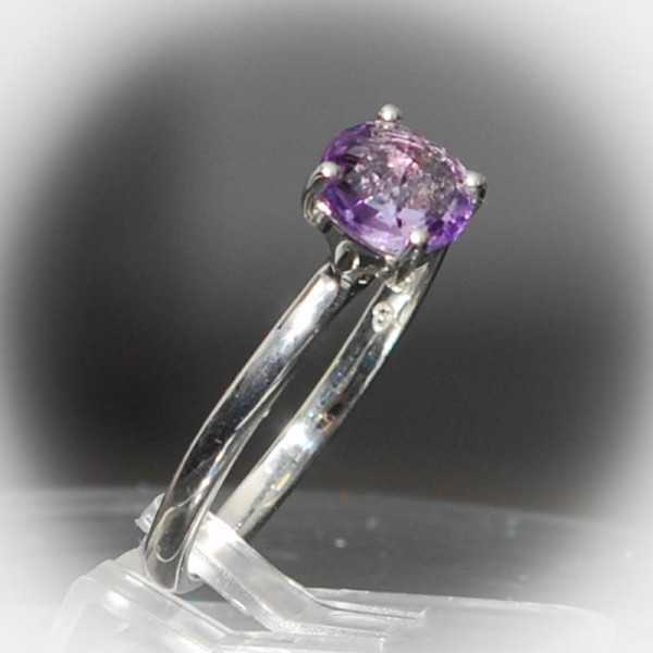 Amethyst Silberring zart und fein