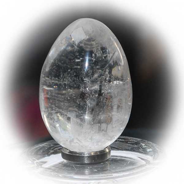 Bergkristall Ei 5 - 6 cm groß