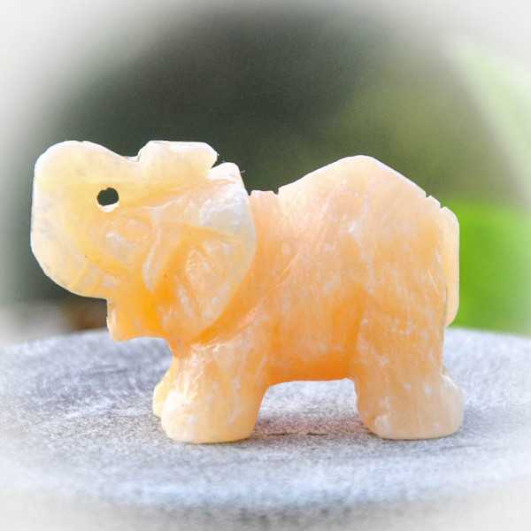 Elefant Calcit 4x5 cm