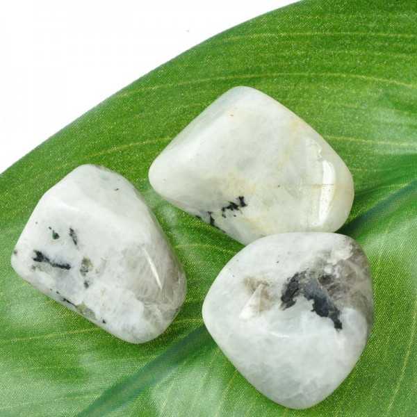 Rainbow Moonstone Tumbled Stone