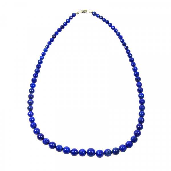 Lapislazuli Edelsteinkette Kugel