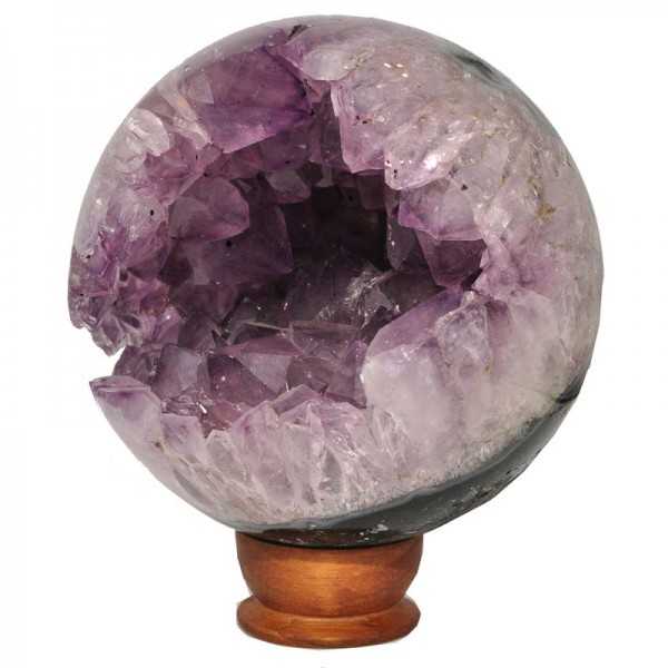 Amethystdrusen Kugel aus Brasilien 12 cm Durchmesser