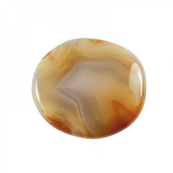 Carnelian disc stone