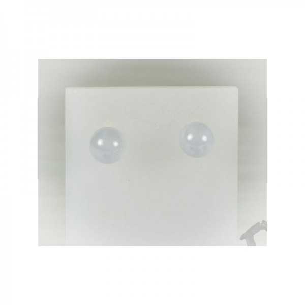 Stud Earrings Chalcedony