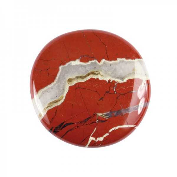 Jasper red disc stone