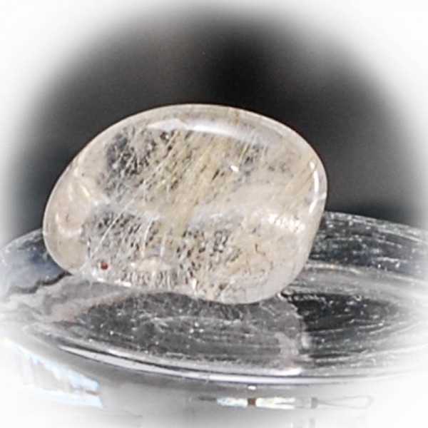 bergkristall mit rutilen