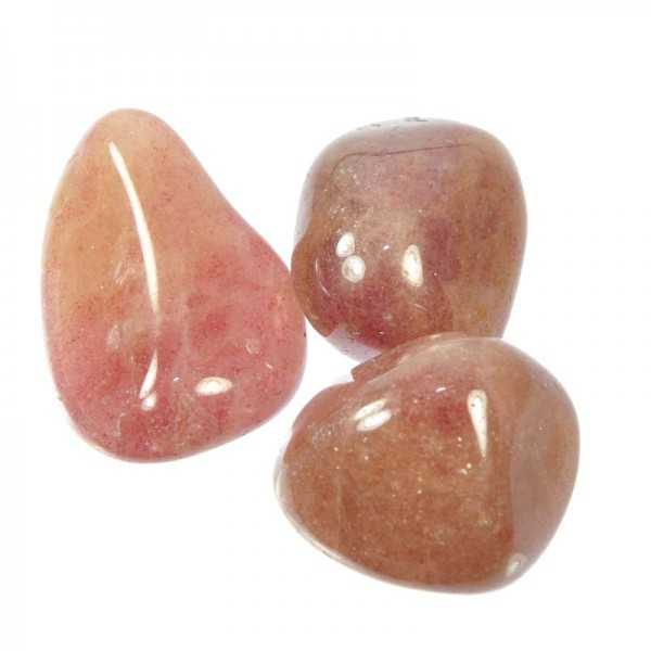 Aventurine red tumbled stone