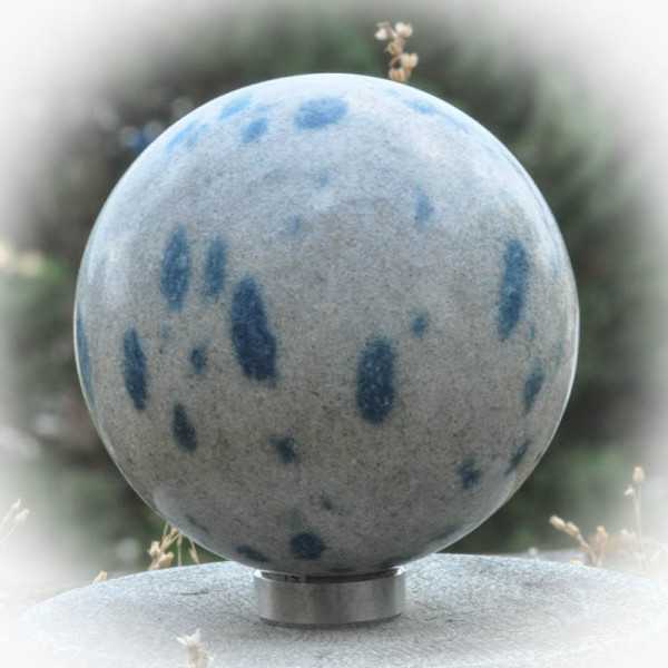 Azurit in Granit Kugeln 8 cm