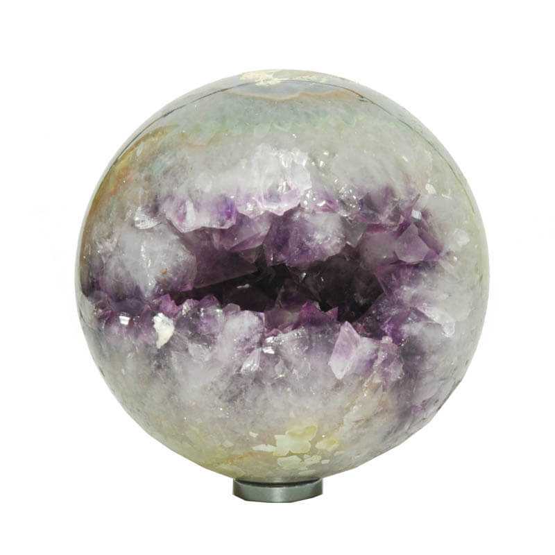 60mm Amethyst Purple Quartz Crystal Ball With Wooden Stand Healing Crystal  Divination Tool -  Sweden