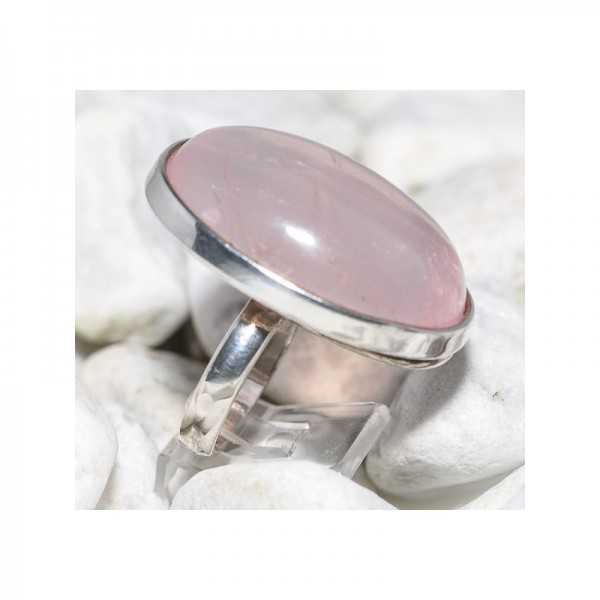 Rose Quartz Designer Ring