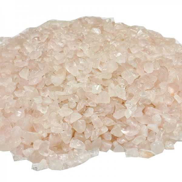 Rose quartz tumbled stone mixture 1kg