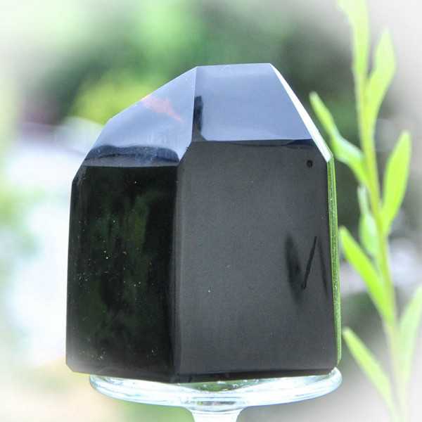 Obsidian Spitze 8 cm