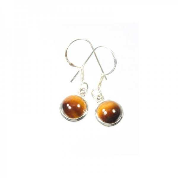 Tiger eye earrings